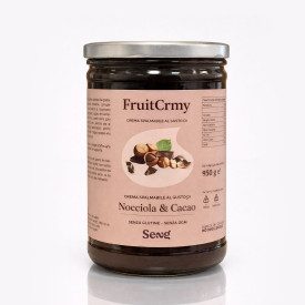 HAZELNUT AND COCOA FILLING CREAM - FRUIT CRMY 1,9 Kg. | Seng | Certifications: gluten free; Pack: jar of 1,9 kg.; Product family