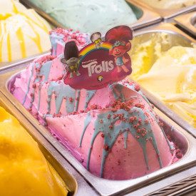 KIT GELATO TROLLS PANNA E LAMPONE - LEAGEL | Leagel | Tipo di prodotto: kit gelato completi | Kit completo di base Easy Trolls a