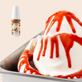 ZHERO STRAWBERRY TOPPING 1 KG. - SUGAR FREE LEAGEL | Leagel | Certifications: gluten free, vegan, sugar free; Pack: bottle of 1 