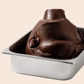 SANTO DOMINGO WITH CHIPS 1.6 KG. - CHOCOLATE GELATO BASE LEAGEL | Leagel | Certifications: gluten free, vegan; Pack: bag of 1.6 