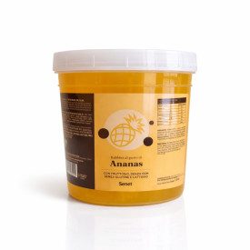 BOBA - PINEAPPLE - BUBBLE TEA PEARLS - 1,3 Kg. | Seng | Certifications: gluten free, vegan, hydrogenated fat free; Pack: bucket 