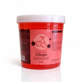 BOBA - CHERRY - BUBBLE TEA PEARLS - 1,3 Kg. | Seng | Certifications: gluten free, vegan, hydrogenated fat free; Pack: bucket of 