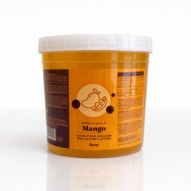 BOBA - MANGO - BUBBLE TEA PEARLS - 1,3 Kg. | Seng | Certifications: gluten free, vegan, hydrogenated fat free; Pack: bucket of 1