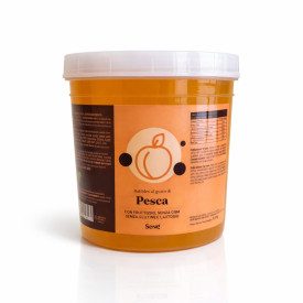 BOBA - GUSTO PESCA - PERLINE PER BUBBLE TEA - 1,3 Kg. | Seng | Certificazioni: senza glutine, vegan, senza grassi idrogenati; Co