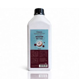 BUBBLE TEA - SCIROPPO COCCO - 2 lt. G19 | Certificazioni: senza glutine, vegan; Confezione: bottiglia da 2 l.; Tipo di prodotto: