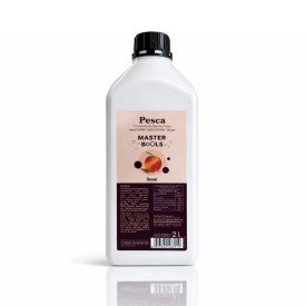 BUBBLE TEA - PEACH SYRUP - 2 lt. G29 | Certifications: gluten free, vegan; Pack: bottle of 2 l.; Product family: bubble tea | Co