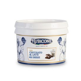 PASTA CIOCCOLATO AL LATTE 6 KG. - RUBICONE | Rubicone | Confezione: scatola da 6 kg. - 2 secchielli da 3 kg.; Tipo di prodotto: 