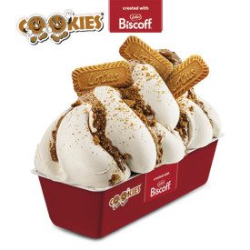 KIT COOKIES CREATED WITH LOTUS BISCOFF - MEC3 | MEC3 | Pack: box of 12,75 kg.; Product family: complete flavor kit | The unmista