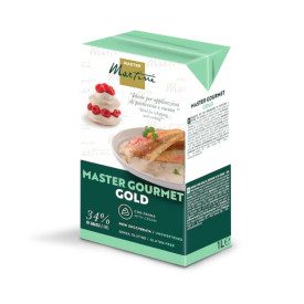 VEGETABLE CREAM MASTER GOURMET GOLD - MARTINI LINEA GELATO | Martini Gelato | Pack: tetra-brick da 1 l. | Unsweetened UHT vegeta