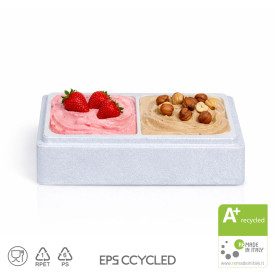 ADDITIONAL FRAME IMPILO 2 FLAVORS BLUE ICE - CCYCLED A16/CORN08-C | Pack: box of 50 pcs.; Product family: take away and delivery