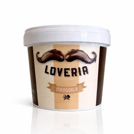 LOVERIA ALMOND CREAM - 5.5 Kg. | Leagel | Certifications: gluten free; Pack: bucket of 5,5 kg.; Product family: cream ripples | 