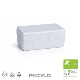 DOMO CC. 500 BLUE ICE - ICE CREAM CONTAINER CCYCLED | Domogel | Pack: box of 140 pcs.; Product family: take away and delivery | 