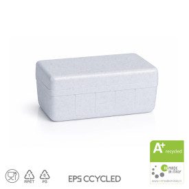 DOMO CC. 750 BLUE ICE - ICE CREAM CONTAINER CCYCLED | Domogel | Pack: box of 100 pcs.; Product family: take away and delivery | 