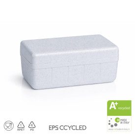 DOMO CC. 1200 BLUE ICE - VASCHETTA ASPORTO GELATO CCYCLED | Domogel | Confezione: scatola da 60 pz.; Tipo di prodotto: asporto |