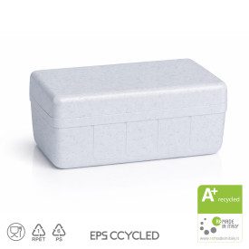 DOMO CC. 1500 BLUE ICE - VASCHETTA ASPORTO GELATO CCYCLED | Domogel | Confezione: scatola da 50 pz.; Tipo di prodotto: asporto |