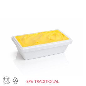 TROPIC GR. 750 - VASCHETTA ASPORTO GELATO | Domogel | Confezione: scatola da 50 pz.; Tipo di prodotto: asporto | Vaschetta da as