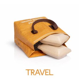 BORSA TERMICA HOLD ME EVO LUX CON MANICI PER VASCHETTA GELATO - 25 PZ. DOMOGEL | Domogel | Confezione: scatola da 25 pz.; Tipo d