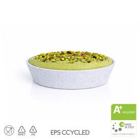 SUPER BASE GR. 500 BLUE ICE - VASCHETTA ASPORTO GELATO CCYCLED | Domogel | Confezione: scatola da 50 pz.; Tipo di prodotto: aspo