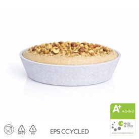 SUPER BASE GR. 750 BLUE ICE - VASCHETTA ASPORTO GELATO CCYCLED | Domogel | Confezione: scatola da 100 pz.; Tipo di prodotto: asp