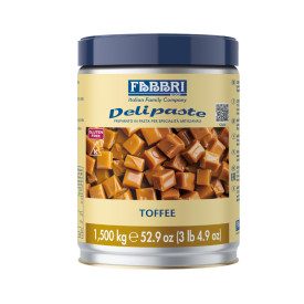 DELIPASTE TOFFEE 1,5 KG - FABBRI | Fabbri | Certificazioni: kosher, senza glutine; Confezione: lattina da 1,5 kg.; Tipo di prodo