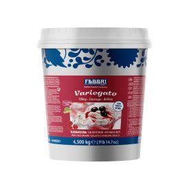 VARIEGATO AMARENA FABBRI FRUTTI INTERi 4,5 KG | Fabbri | Certificazioni: senza glutine, vegan; Confezione: secchiello da 4,5 kg.