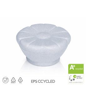 FIORE 1000 BLUE-ICE VASCHETTA GELATO CCYCLED - 60 PZ. DOMOGEL | Domogel | Confezione: scatola da 60 pz.; Tipo di prodotto: aspor