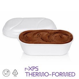 GEMAGEL 1500 - TAKEAWAY ICE CREAM TUB - 52 PCS - DOMOGEL | Domogel | Pack: box of 52 pcs.; Product family: take away and deliver