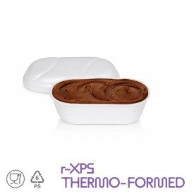 GEMAGEL 500 - TAKEAWAY ICE CREAM TUB - 120 PCS - DOMOGEL | Domogel | Pack: box of 120 pcs.; Product family: take away and delive