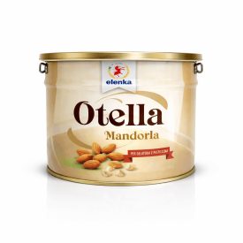 CREMINO OTELLA CRUNCHY ALMOND | Elenka | Pack: bucket of 3 kg.; Product family: cream ripples | Almond Cream with crispy caramel