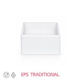 DOMOCLASS 4 HIGH SQUARE - ICE CREAM CAKE CONTAINER | Domogel | Pack: box of 24 pcs.; Product family: take away and delivery | Sq
