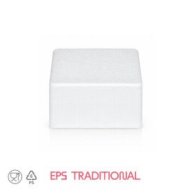 DOMOCLASS 4 HIGH SQUARE - ICE CREAM CAKE CONTAINER | Domogel | Pack: box of 24 pcs.; Product family: take away and delivery | Sq