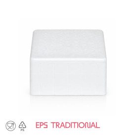 DOMOCLASS 8 HIGH SQUARE - ICE CREAM CAKE CONTAINER | Domogel | Pack: box of 24 pcs.; Product family: take away and delivery | Sq