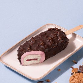 STRACCIATELLA CROK AMARETTO 3 KG - MARTINI GELATO | Martini Gelato | Pack: bucket of 3 kg; Product family: coverings and coating