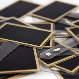 KIT 50 SEGNAGUSTI LAVAGNETTA + UNIPOSCA LEAGEL | Leagel | Confezione: kit completo; Tipo di prodotto: accessori gelateria | Segn