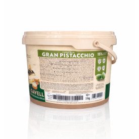 CARAVELLLA GRAN PISTACHIO SPREADABLE CREAM FOR FILLING 5 KG - MASTER MARTINI | Master Martini | Certifications: hydrogenated fat