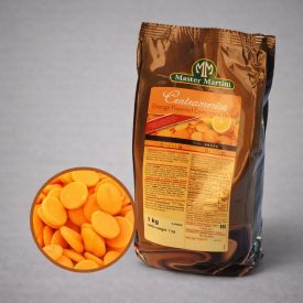CENTRAMERICA ORANGE COATING DROPS 10 KG - MARTINI GELATO | Martini Gelato | Pack: box of 10 kg - 10 bags of 1 kg; Product family