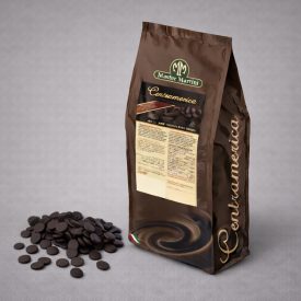 CENTRAMERICA DARK COATING 16% COCOA 10 KG - MARTINI GELATO | Martini Gelato | Pack: box of 10 kg - 10 bags of 1 kg; Product fami