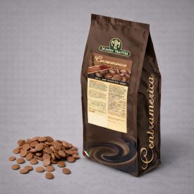 GRAN CENTRAMERICA WHITE + WHITE COATING DROPS 20% MILK 5 KG - MARTINI GELATO | Martini Gelato | Pack: bagsof 5 kg; Product famil