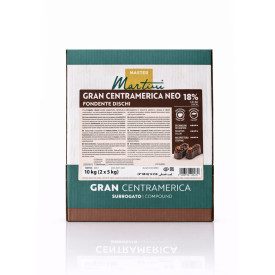GRAN CENTRAMERICA NEO FONDENTE DISCHI 18% CACAO 5 KG - MASTER MARTINI | Master Martini | Confezione: sacchetto da 5 kg; Tipo di 