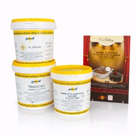 KIT GELATO SACHER | Nutman | Certificazioni: senza glutine; Confezione: box completo; Tipo di prodotto: kit gelato completi | Ki