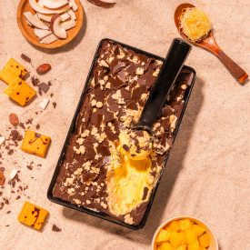 BASE AYMARA TROPICAL CHOK CIOCCOLATO BIANCO E MANGO 1,6 KG - MARTINI GELATO | Martini Gelato | Certificazioni: halal, senza glut
