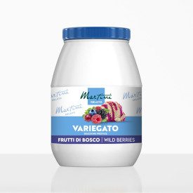 WILD BERRIES PRESTIGE RIPPLE CREAM - MARTINI LINEA GELATO | Martini Gelato | Certifications: gluten free, diary free, vegan, emu