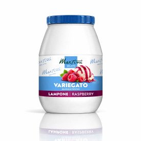 RASPBERRY RIPPLE CREAM - MARTINI LINEA GELATO | Martini Gelato | Certifications: gluten free, diary free, vegan, hydrogenated fa