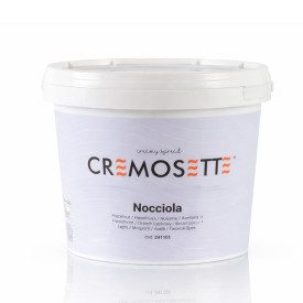 CREMOSETTE HAZELNUT 5,5 KG. - SPREADABLE PASTRY CREAM LEAGEL | Leagel | Certifications: gluten free; Pack: bucket of 5,5 kg.; Pr