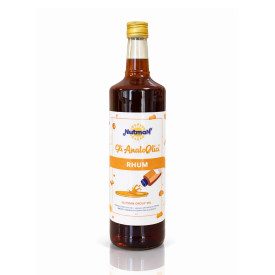 RHUM SYRUP NON-ALCOHOLIC | Nutman | Pack: bottle of 1 kg.; Product family: pastry | Analcoholic aroma, rum flavour.