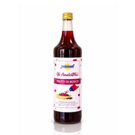 BAGNA ANALCOLICA FRUTTI DI BOSCO | Nutman | Confezione: bottiglia da 1 kg.; Tipo di prodotto: pasticceria | Bagna analcolica per