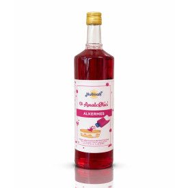 ALKERMES SYRUP NON-ALCOHOLIC | Nutman | Pack: bottle of 1 kg.; Product family: pastry | Analcoholic aroma, alkermes flavour.