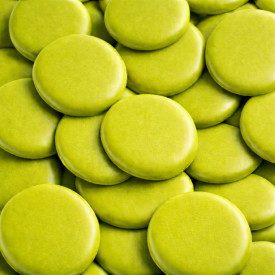 GRAN CENTRAMERICA VERDE PISTACCHIO COPERTURA DISCHI 10 KG - MASTER MARTINI | Master Martini | Confezione: cartone da 10 kg - 10 