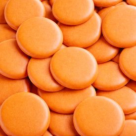 GRAN CENTRAMERICA ORANGE COATING DISCS 10 KG - MASTER MARTINI | Master Martini | Pack: box of 10 kg - 10 bags of 1 kg; Product f