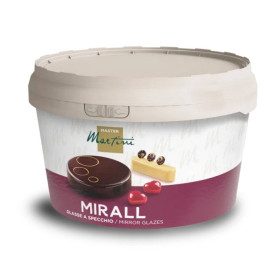 RASPBERRY MIRROR GLAZE MIRALL 3 KG - MASTER MARTINI | Master Martini | Product family: pastry products | Raspberry mirror glaze 